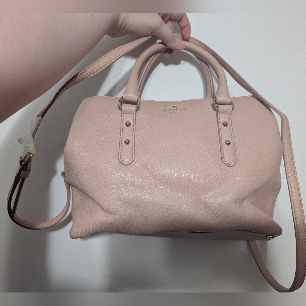 Kate Spade Blush Pink Leather Handbag